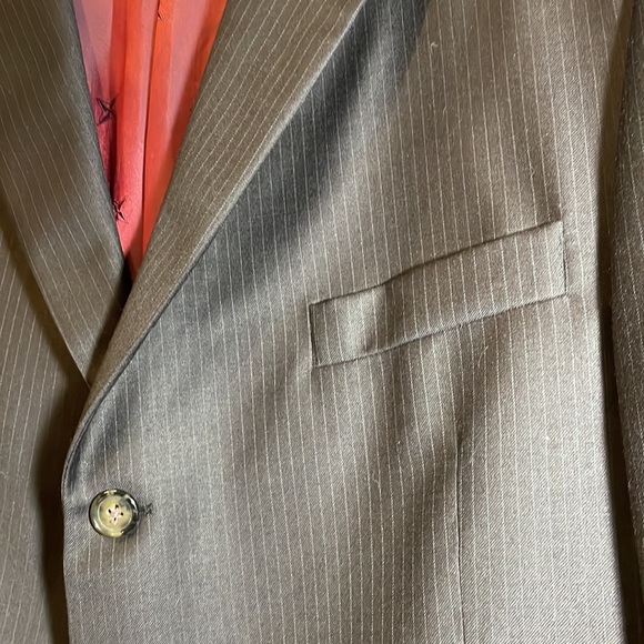 BURBERRY Mens Wool Sport Coat BLACK / 46L - Picture 4 of 11